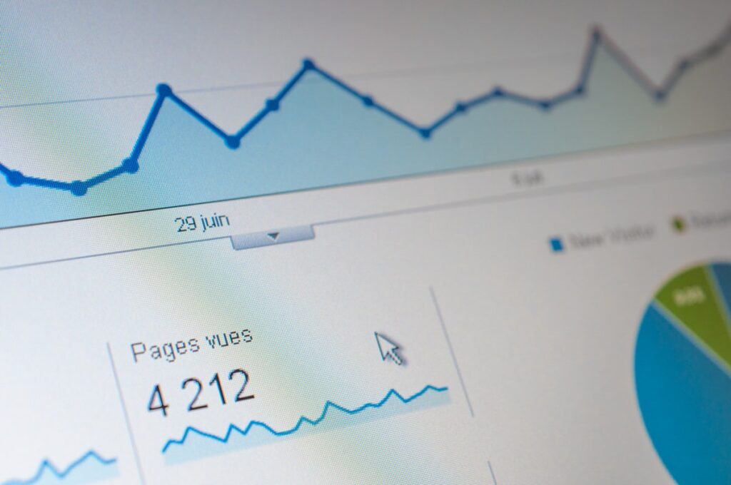 Predictive analytics dashboard showing member retention and churn data