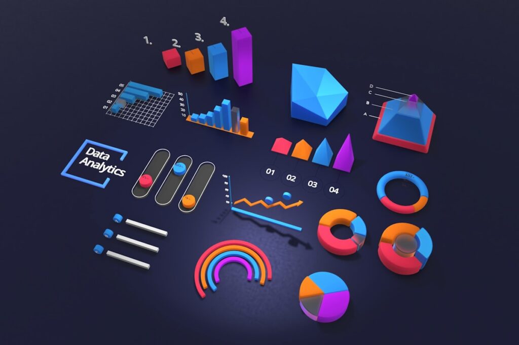 Performance metrics dashboard business data analytics