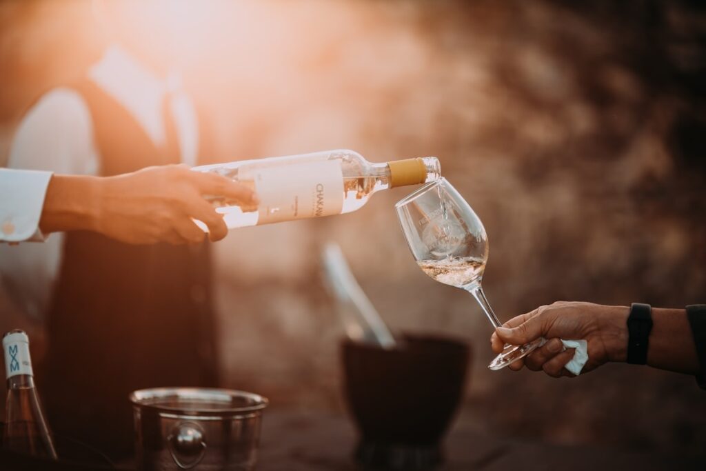 Wine hospitality guest winery experience referral